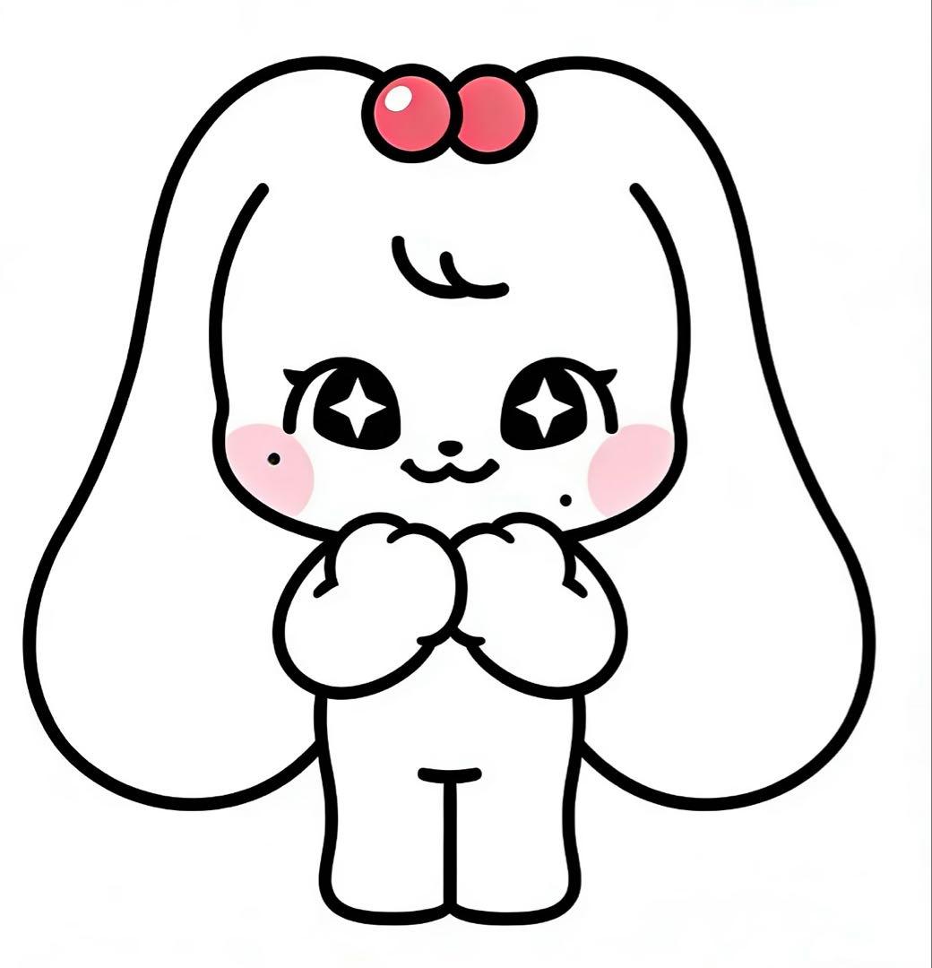 

[USED] Authentic IVE MINIVE Cherry Wonyoung Plush Toy