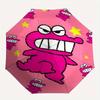1pc Crayon Shin-chan Monster Party Automatic Open/Close Umbrella Sturdy Iron Frame, Compact Travel Umbrella - Perfect Gift0829132