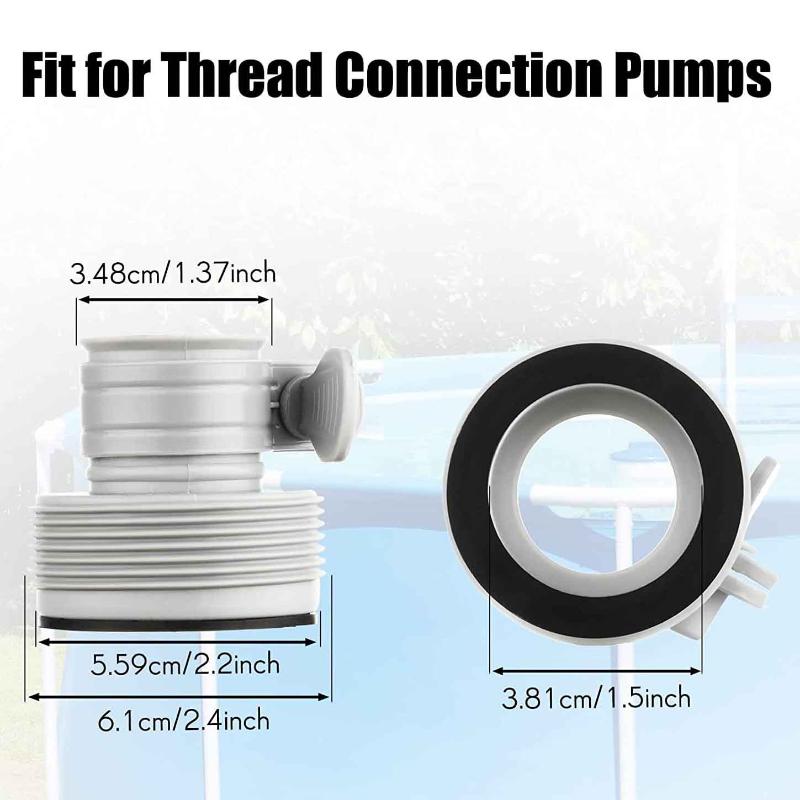 Pool Pump Hose Filter Pump Hose Pool Pump Replacement Hose For 1.5In Diameter Pool Hose For Water Circulation Lawns