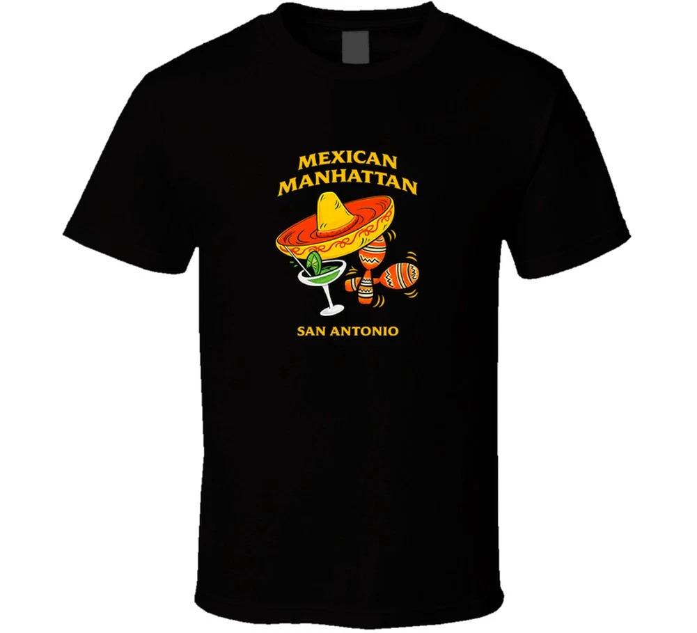 Mexican Manhattan Restaurant San Antonio Texas T Shirt L