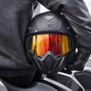 Brown Vintage Open Face Helmet Keaz Comfort Fit Liner Classic Look with Great Ventilation Sun Protection No Fogging