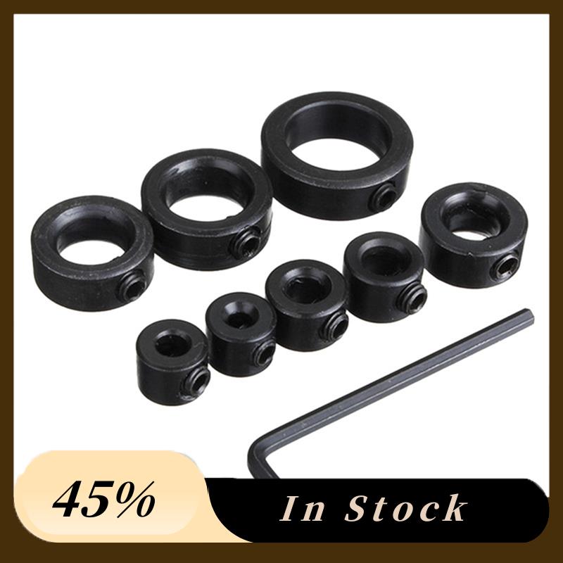 A60zprecision Drilling Tool Accessories: Drill Stop Bit Collar Set 3-16Mm With Hex Wrenchmay