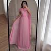 2025 Elegant Slimming Maxi Evening Dress - Women's Floor-length Summer Attire