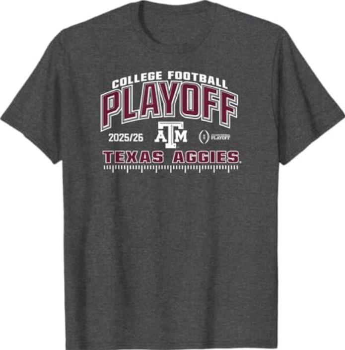 Texas A&M Aggies College Football Playoff CFP 2025-26 T-Shirt S разноцветный