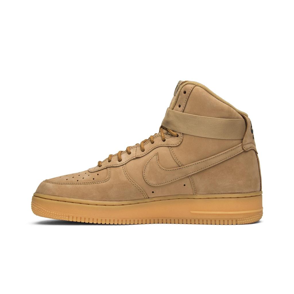 Nike Air Force 1 High '07 LV8 WB 'Flax' (Unisex) Flax / Flax-Outdoor Green-Gum Li Skateboard Shoes 882096 200