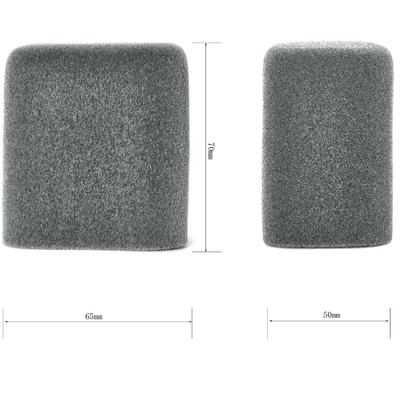 1pcs Mic Windscreen Cover Noise Reduction Windproof Microphone Muff Flocked Sponge Foam for FIFINE AmpliGame AM8