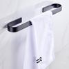 Bath Towel No Punch Rack Holder Bathroom