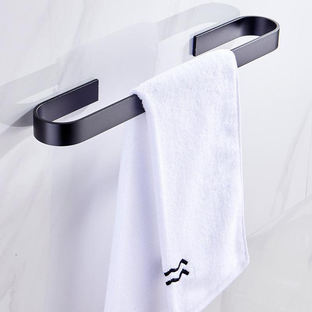 Bath Towel No Punch Rack Holder Bathroom