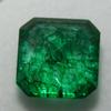 10 Carat Natural   Emerald Square Cut Green Colombian Loose Gemstone