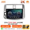 Android 16 Car Radio For Toyota Land Cruiser Prado 150 2009 2010 2011 2012 2013 Carplay Video Multimedia Player BT Stereo Screen