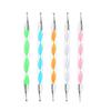 5pcs/set Double Headed Nail Dot Pen For Nails Art Decoration Acrylic Rhinestone Diamond Nail Dotting Tool
