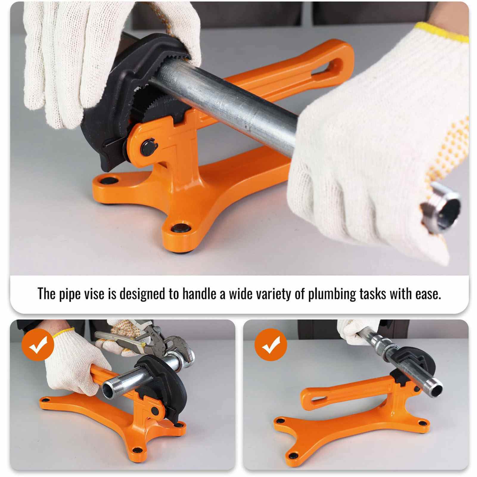 Pārnēsājams cauru vice 1/8 collas -
