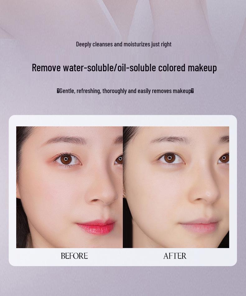 WODWOD Gentle 3-in-1 Makeup Remover Water for Face, Eyes, and Lips - Deep Cleansing and Non-Irritating.