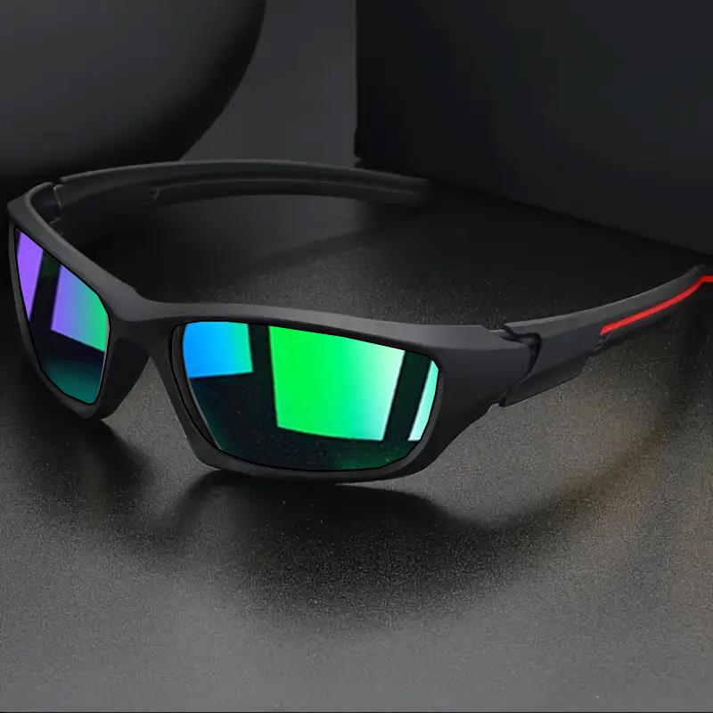 Men's Classic Black Frame Fashion Glasses Full Frame Trendy Design Suitable for Music Festivals Birthday Parties Gatherings
