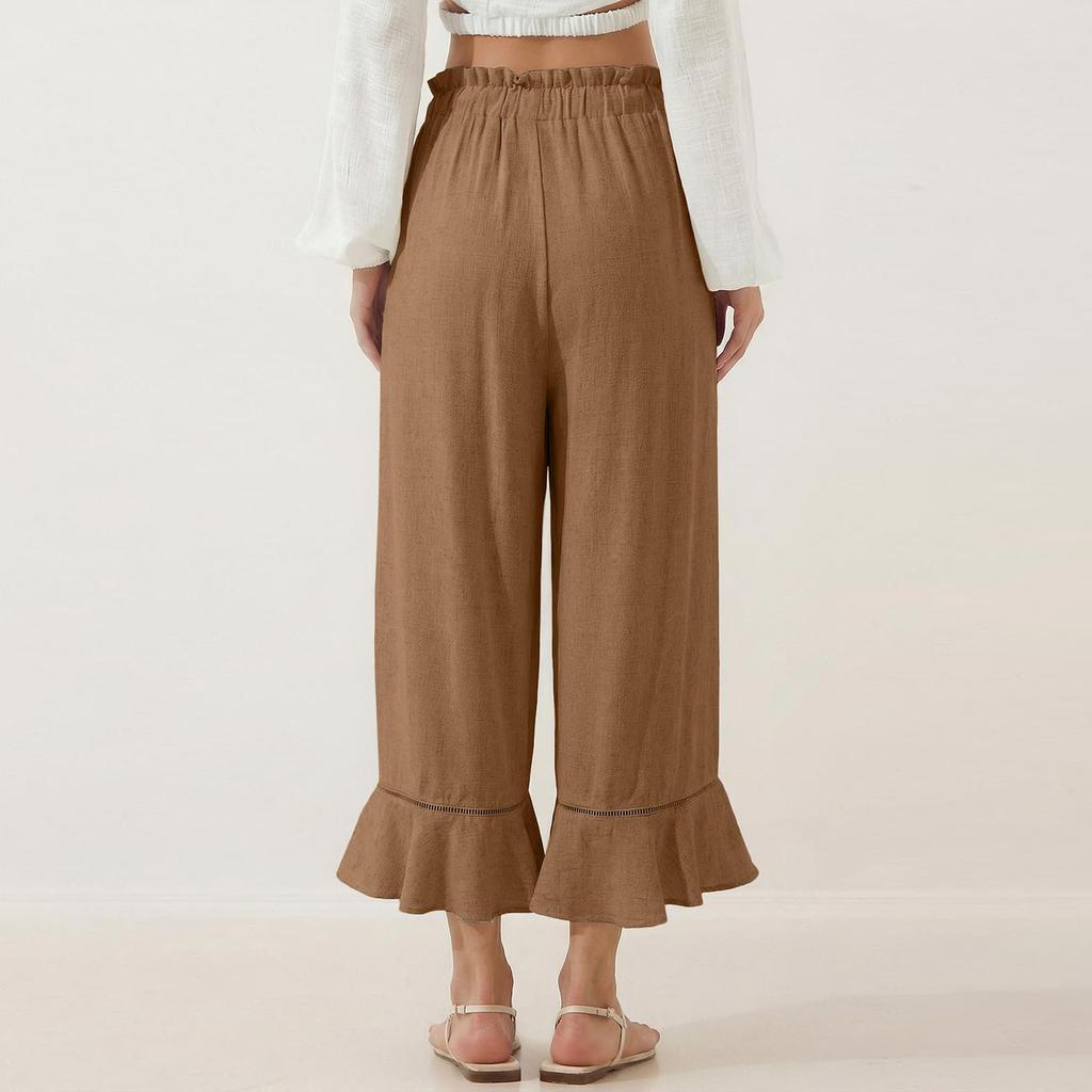 Women's Casual Fashion High-Waisted Pants