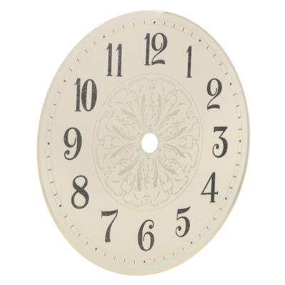 Iron Clock Dial Replacement Vintage Quartz Clock European Style Wall Clocks Diy Clock Board Round Dial Disc Retro Clock Face