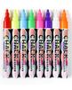 TOMSING Erasable Highlighter Fluorescent Liquid Fluorescent Board Easily Wiped Perfect for LED Menu and Various Other 8-Color Pens, Chalk, Markers.