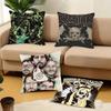 Rock Band-F-Foos Fighters Pillow Case Plush Fabric Soft Pillowcase Double Sided Print Cushion Cover Household Gifts
