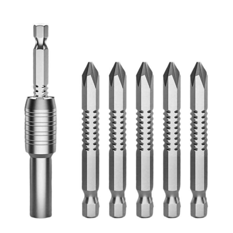 Hexagonal Strong Magnetic Socket Screwdriver Head Connecting Rod Telescopic Crossing Screwdriver Head Telescopic Socket Wre