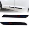 AWP1 runmade Universal Car Front Rear Bumper Sport Protector Corner Guard Rubber Strips Side Bumper Protection Guard Anti-Scratch Pad