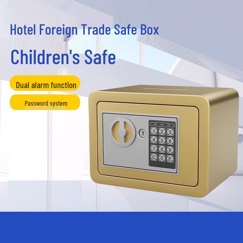 Compact Electronic Security Safe for Home and Hotel