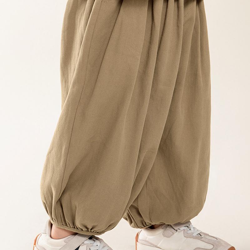 Spring Autumn Kids Thin Lantern Pants Harem Pants Comfortable Boys Girls Trousers