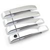 Silver Door Handle Covers Trim For Land Rover Range Rover L322 2002-2012