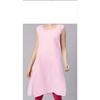 @ Silk Solid Slips Long Kurti Pink Color For Women K391 Zr719-60%Off