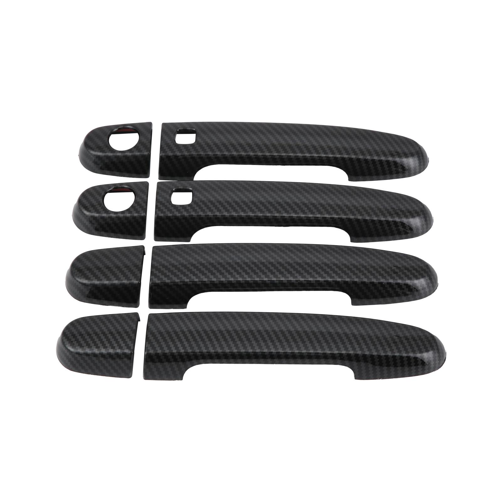 

Exterior Door Handle Cover Complete Kit Carbon Fiber Decor Fit for Prius 20 2005‑2010