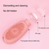 2 in 1 Shower Brush Bottle 100ml Toiletry Containers Portable Travel Refillable Bottles