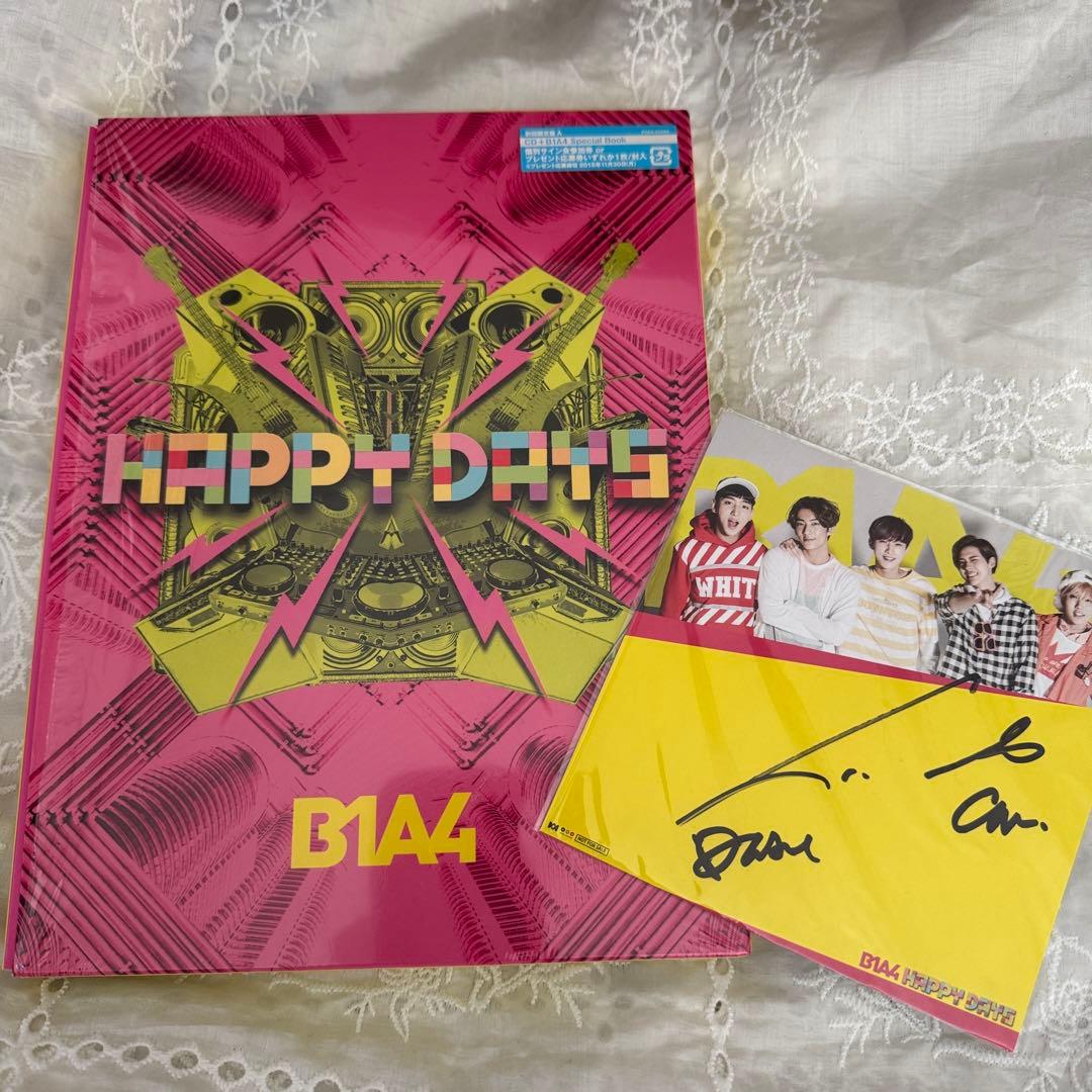 

[USED] HAPPY DAYS / B1A4 / CD / CNU / CNU / Autographed