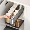 Carbon Steel Sliding Drawer Rack Pull Out Under Sink Storage Drawer  Under The Sink