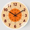 12-inch 30cm Wall Clock Living Room Simple Creative Children's Early Education Clock Personalized Decoration Mute Clock
