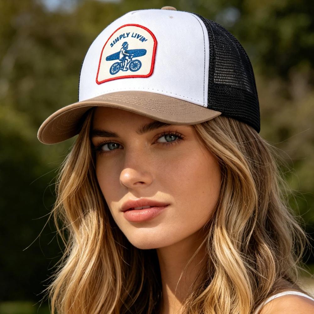 Unisex Geborduurde Trucker Pet Mesh Baseballpet Zomer Buiten Zonbescherming Trend Pet Pet Voor Mannen Vrouwen