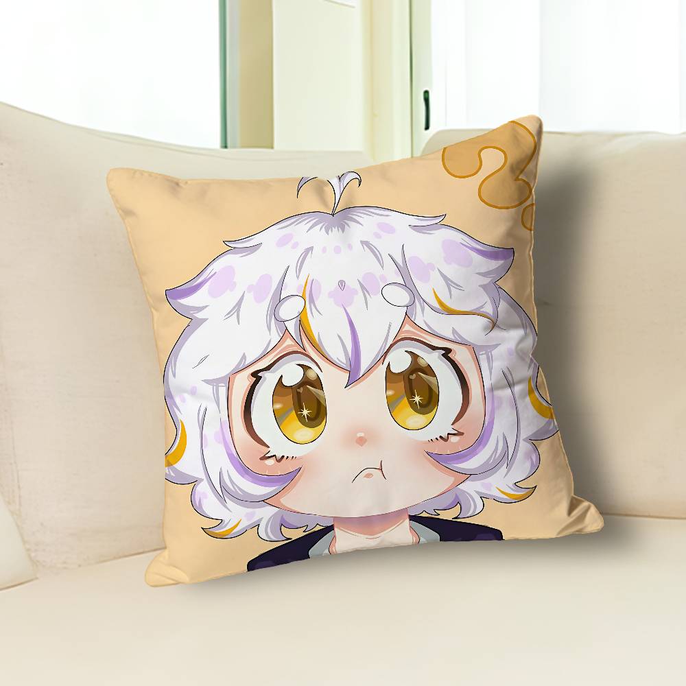 Cute C-Chuy M-Mines Anime Celebrity Merchandise All-Match Printed Pillow Case Sofa Car Office Room Decoration Protector