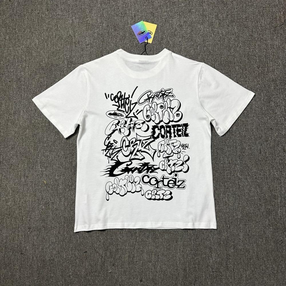 Summer Men Women Cotton Tshirt Oversized Short Sleeve T Shirt Trend Brand Print T-shirt Tops Tee Fashion Streetwear Clothes