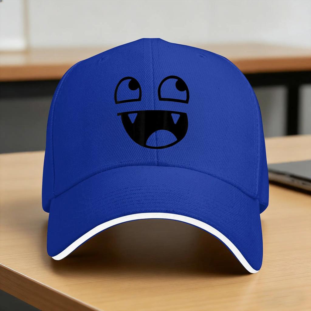 Epic Face Vampire Casual Baseball Cap Summer  Trucker Hat Breathable Hunting Snapback Cap Unisex Adult Stylish Baseball Caps