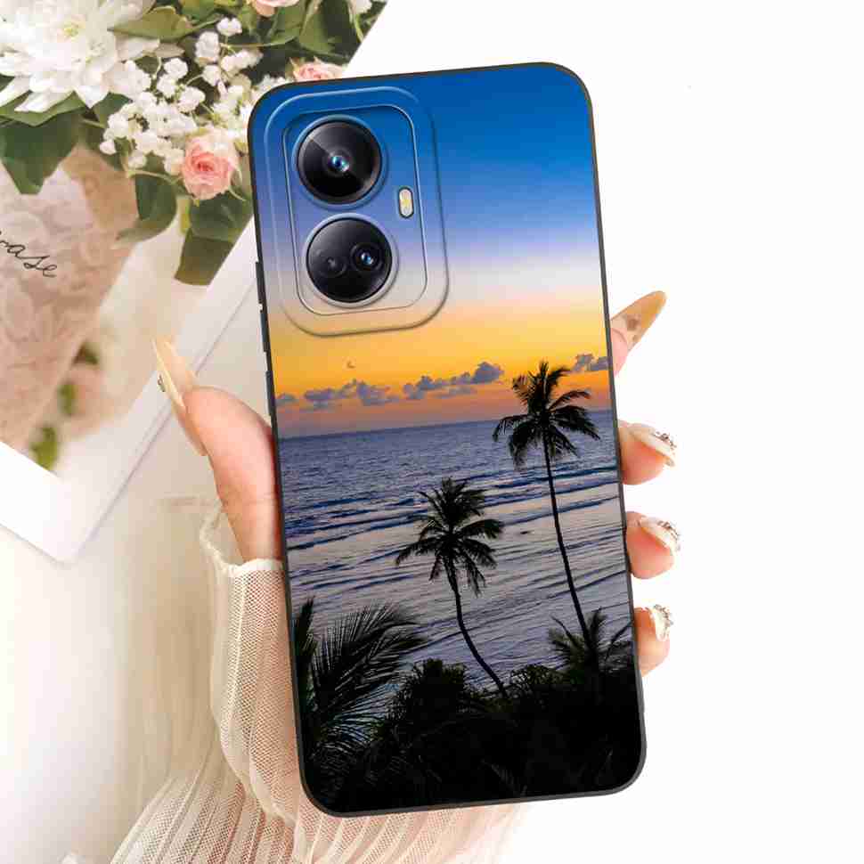 For Realme 10 Pro Plus Case RMX3687 RMX3686 Cover Soft Silicon Case For Realme10 Realme 10 Pro Plus Pro+ ProPlus Phone Shell