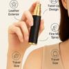 10ml Lahvička na parfém PU Kůže Rozprašovač na parfém Lahvička Ultrajemná mlha Nádobka na vůni Cestovní
