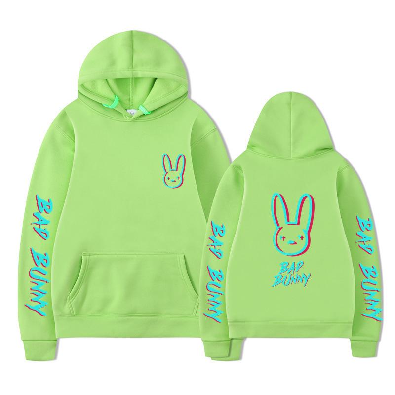 Bad Bunny Unisex Fashionable Hoodie Sweatshirt