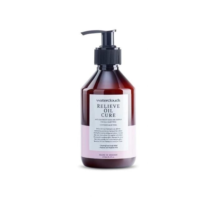 Masque capillaire - Waterclouds - Oil Cure - 250ml - Apaise le cuir chevelu - Prévient la caspa