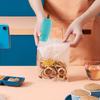 Mini mașină de etanșare portabilă Mini etanșare portabilă pentru pungi pentru închiderea pungilor alimentare Sigilare pentru ambalaje 2 în 1 etanșare termică și tăiere de uz casnic
