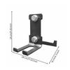 Barbell Hanger Space-Saving Holder with Hook Rust-Resistant for Athletes