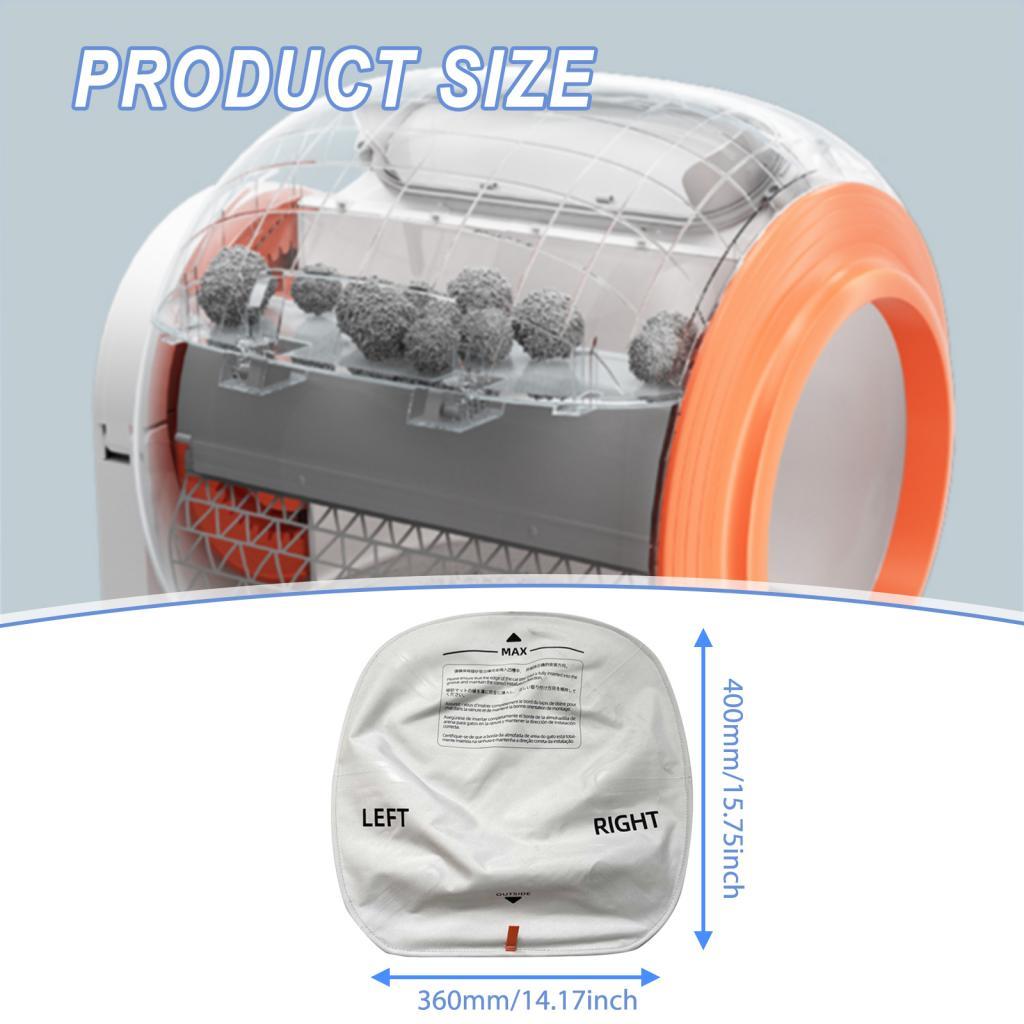 Příslušenství k toaletě pro kočky, Snadná instalace, Efektivní kontrola, pro automatickou odpadkovou nádobu, Potřeby pro mazlíčky, Přímá náhrada za Q-clean