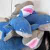 Cross-border New Style Plush Pet Dog Toy Dolphin Sounding Sniffing Puzzle Stress-relief Training Food-hiding Supplies