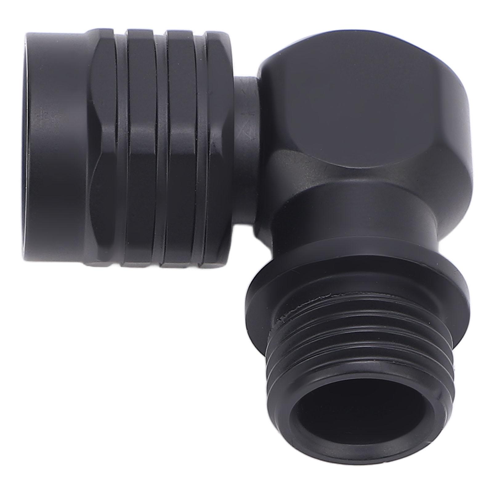 

Соединитель регулятора второй ступени Нержавеющая сталь 90 градусов Универсальный регулятор второй ступени для дайвинга