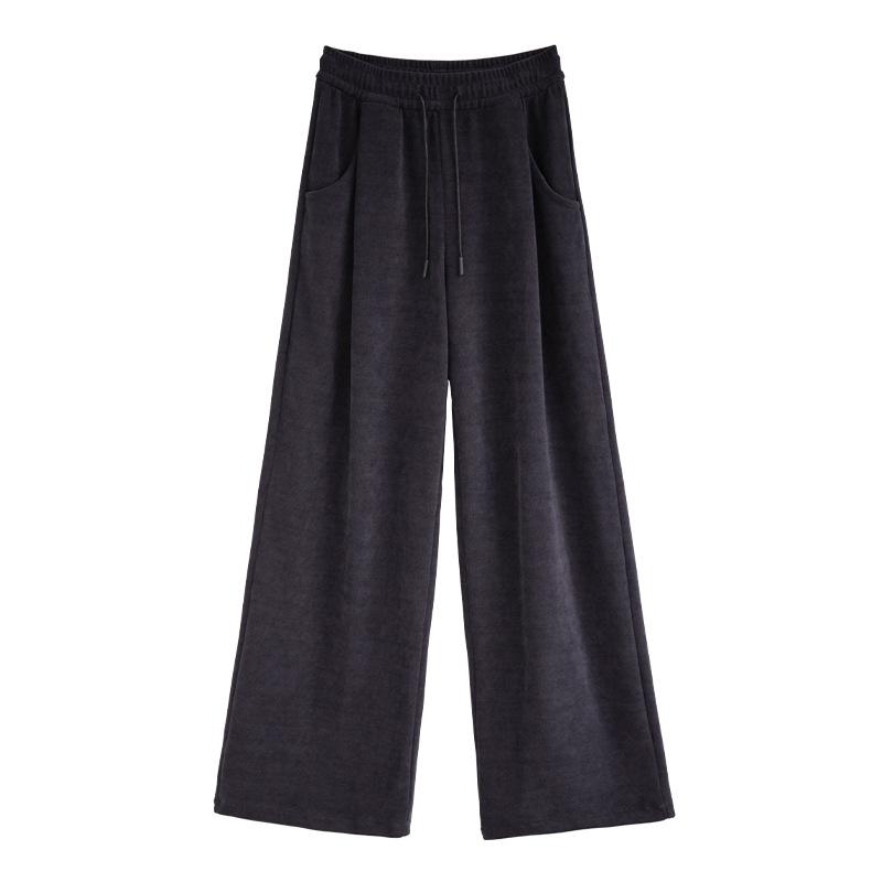 Nový styl dámských hnědých kalhot plus sametové manšestrové kalhoty sycamore