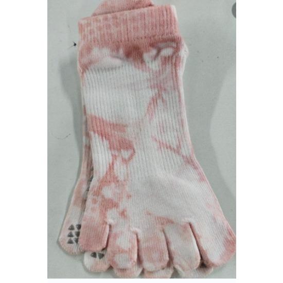 

Five Fingers Yoga Socks Silicone Non-slip Professional Women Pilates Socks Indoor Workout Gym Fitness Cotton Dance Sports Socks