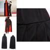 Gothic Vampire Cloak With Hood Adult/kids Cosplay Costume For Halloween