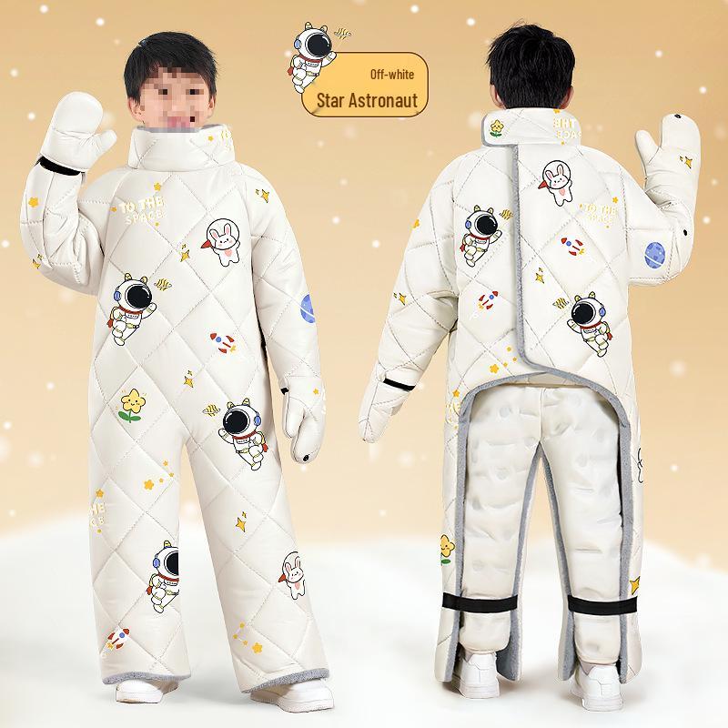 Thickened Winter Windshield & Rear Seat Cover for Children's Electric Cars - Parent-Child Cold-Proof, Windproof Protection